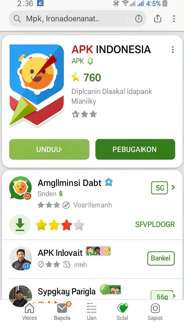 Tampilan Cara Download dan Instal sl888 di Android